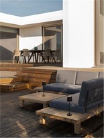 Na baterie - NV 9223406 Venkovní stolní lampa SEINA černý hliník a akryl LED 2W 2700K 5V DC IP54 vypínač na těle nabíjecí s PG základnou nebo bílým USB C kabelem - NOVA LUCE