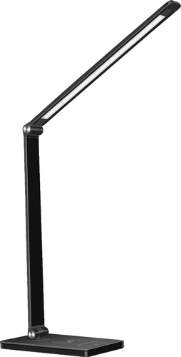 LED svítidla pro skříně a nábytek - Stolní lampa Bezdrátové nabíjení Černá CCT 5W - foto 1