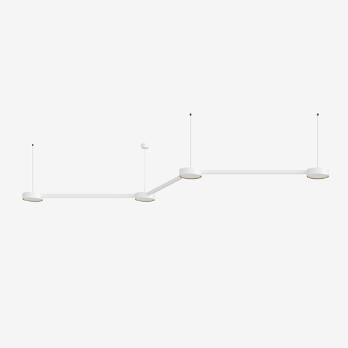 Dekorativní - LU 23.K1.60 Závěsné svítidlo INFINITY II 62W LED 3000K akrylátové sklo bílá 23.K1.60 - LUCIS - foto 1