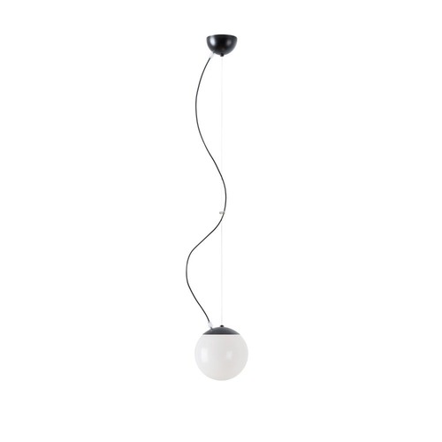 Koule - OS ISI72874 ISIS L1 PM závěsné plastové svítidlo černá / bílá IP40 4000 K 8W LED - OSMONT - foto 1