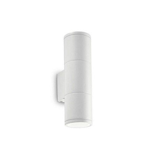 Nástěnná - ILUX 100388 Venkovní nástěnné svítidlo Ideal Lux Gun AP2 small bianco 100388 bílé 21cm IP44 - IDEALLUX - foto 1