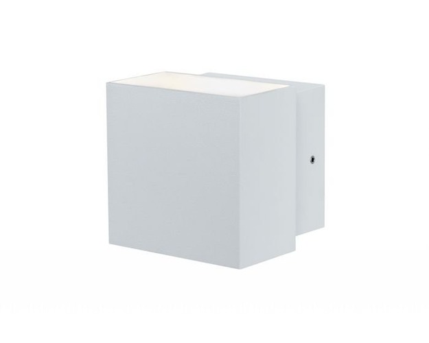 Nástěnná - P 18003 Nástěnné svítidlo LED Cybo hranaté 2x3W bílá 100x100mm, 355lm, 2700K - PAULMANN - foto 1