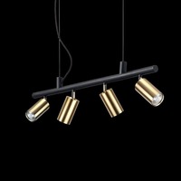 Podélná - ILUX 244624 DYNAMITE SP4 OTTONE SATINATO - IDEALLUX