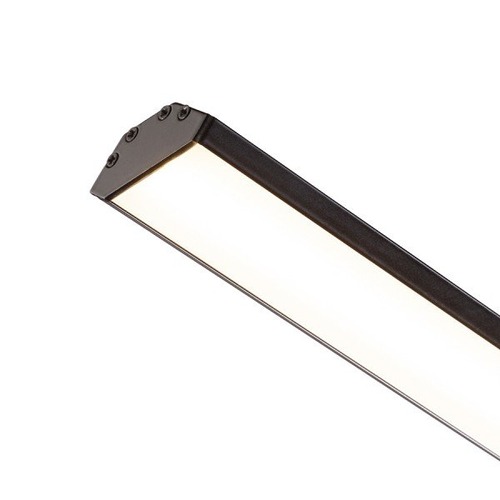 Al profily rohové - RED R14094 LED PROFILE J přisazený 1m černá matný akryl/hliník  - RED - DESIGN RENDL - foto 1