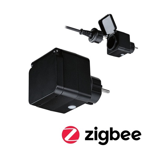 SmartHome Paulmann - P 50138 Zásuvka Smart Plug Venkovní IP44 černá - PAULMANN - foto 1