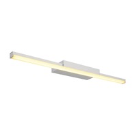 Nad obrazy/zrcadla - LA 1003508 Svítidlo nad zrcadlo GLENOS® 60, vnitřní LED svítidlo pro zrcadla šedé CCT přepínač 3000/4000K - BIG WHITE (SLV)