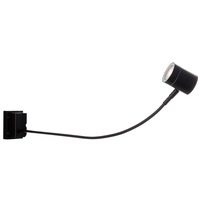 Nástěnná - FAN I-BANNER-AP Venkovní nástěnné svítidlo Banner, černé, 1 x GU10, IP65, 78 x 9 cm - FANEUROPE