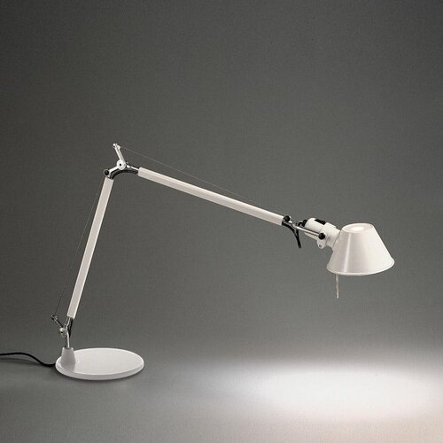 Stolní lampy pracovní - AR A004420 Tolomeo stolní lampa - bílá - tělo lampy - ARTEMIDE - foto 1