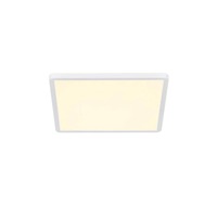 Hranatá - NOR 2015056101 Stropní svítidlo Oja 29x29 IP20 3000K/4000K 14,5W LED bílá - NORDLUX