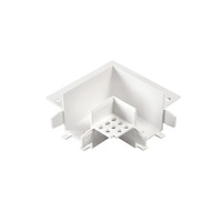 Lištové Magnetic BERNINI - FAN BERNINI-TL-L-BCO Příslušenství - úhlová spojka Bernini pro zapuštěné montážní pouzdro AD, 7,8 x 6,78  cm, bílá - FANEUROPE