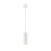 Subtilní - LA 1008133 ENOLA® závěsné svítidlo, Délka visutí 150cm, E27, 1x max. 50W, matně bílá - BIG WHITE (SLV)