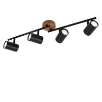 Bodová - BRI 2920-045 Bodové svítidlo 68,2 cm 4xGU10 max. 35W černá - BRILONER