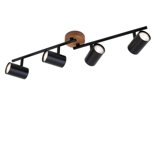 Bodová - BRI 2920-045 Bodové svítidlo 68,2 cm 4xGU10 max. 35W černá - BRILONER - foto 1