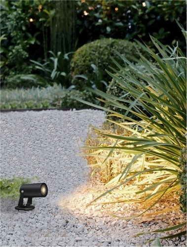 Zápichy - NV 9136184 Venkovní svítidlo DESTRY černý hliník a čiré sklo plástvový difuzor proti oslnění GU10 1x10W 220-240V bez žárovky IP54 - NOVA LUCE - foto 1