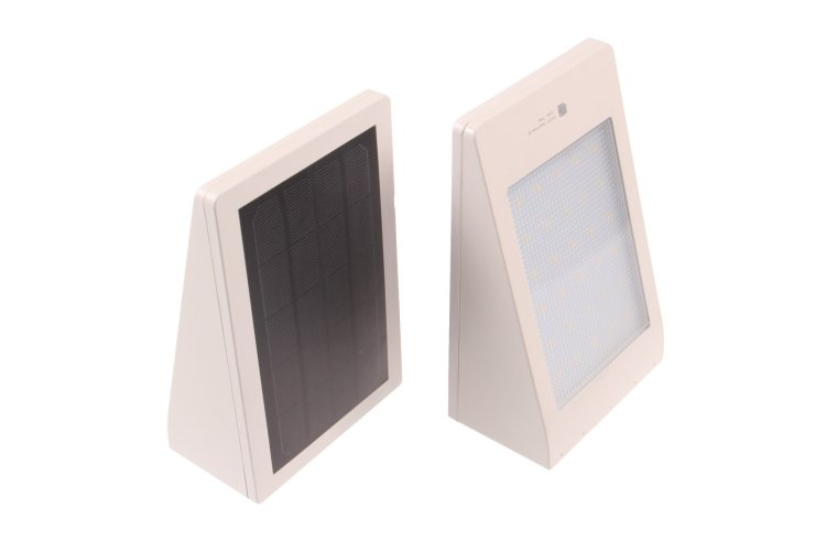 Výprodej - LED solární svítidlo MURO bílé - foto 1