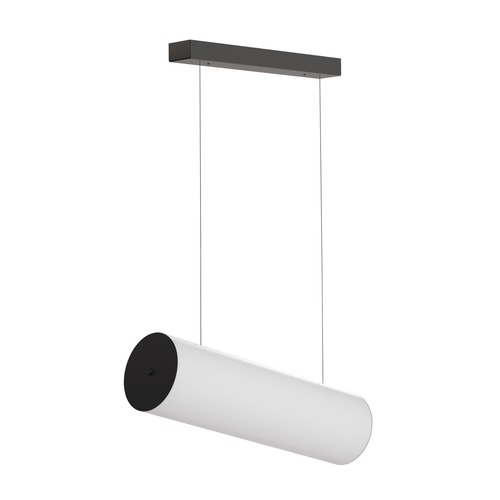 Válec - OS KUM70987 KUMA LE3 závěsné skleněné svítidlo černá / bílá IP20 4000 K 31W LED - OSMONT - foto 1