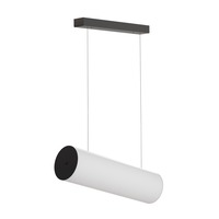 Válec - OS KUM70987 KUMA LE3 závěsné skleněné svítidlo černá / bílá IP20 4000 K 31W LED - OSMONT