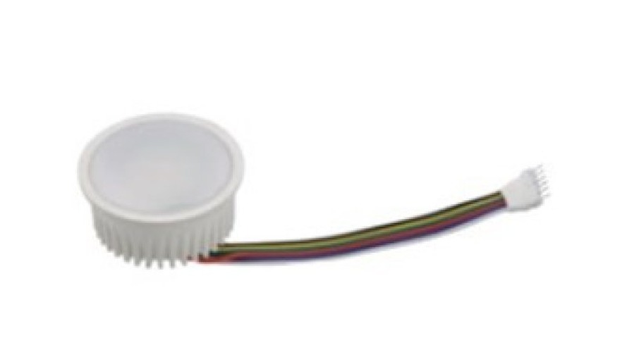 LED moduly - FAN KLASSIC-MODUL-RGB+CCT LED modul MODULO LED GU10/MR16, 3,5 W, 280 lm, RGB + CCT, 120 °, 50 x 23 mm, 15 000 h, CRI 80 - FANEUROPE - foto 1