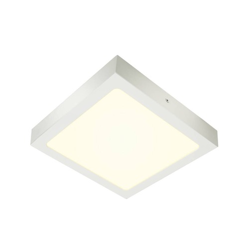 Hranatá - LA 1004705 SENSER 24 CW vnitřní LED nástěnné a stropní přisazené svítidlo hranaté bílé, 4000 K - BIG WHITE (SLV) - foto 1