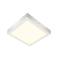Hranatá - LA 1004705 SENSER 24 CW vnitřní LED nástěnné a stropní přisazené svítidlo hranaté bílé, 4000 K - BIG WHITE (SLV)
