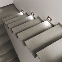 Zapuštěná - FAN INC-BREEN-503 BRO Zápustné venkovní svítidlo LED Breen, polykarbonát, bronz, 3 W, 290 lm, CCT, IP65, 8,5 x 13 x 10 cm - FANEUROPE
