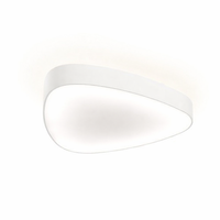 Plafoniéry - LUM TRI SLIM 600 Stropní svítidlo TRI SLIM 600 LED TW 1800-4000K + RGB + INDIRECT TW 600x100mm 48W + 24W Casambi bílé - LUMILOGY