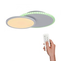 Kruhová - LD 11662-16 ARENDA LED stropní svítidlo, bílé, stmívatelné, dálkový ovladač, paměť, kruhové 2700-5000K - LEUCHTEN DIREKT / JUST LIGHT
