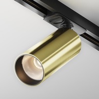 Svítidla - M TR021-1-12W3K-W-BBS Svítidlo pro kolejnicový systém Focus LED 3000K 12W teplá bílá 900lm mosaz hliník Unity - MAYTONI