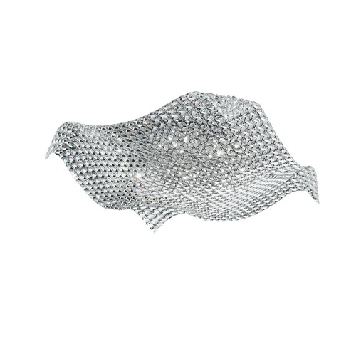 Dekorativní - FAN I-RUMBA-H2O/PL72 Stropní přisazené svítidlo Rumba průhledná, 9xG9, 72 x 72 x 16 cm - FANEUROPE - foto 1