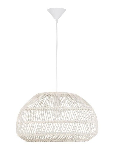 Polokoule - NV 9586431 Závěsné svítidlo MELODY přírodní ratan černý kabel E27 1x12W IP20 bez žárovky - NOVA LUCE - foto 1