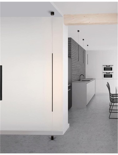 Subtilní - NV 9088109 Závěsné svítidlo ELETTRA černý hliník LED 20W 230V 3000K IP20 - NOVA LUCE - foto 1