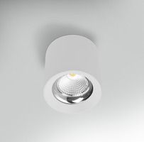 Downlight - CEN RNDBI-2513030 Stropní svítidlo LED RONDO bílé pr.130x155mm 25W 230V 3000K 45d IP20 - CENTURY