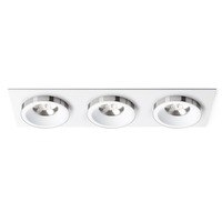 Hranatá - RED R14586 SHARM LED vestavné světlo, sady bílá chrom - RED - DESIGN RENDL