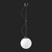 Koule - OS ISI70181 ISIS L2 PM-M závěsné plastové svítidlo černá / bílá IP40 3000 K 20W LED DALI (původní kód OS 70181) - OSMONT