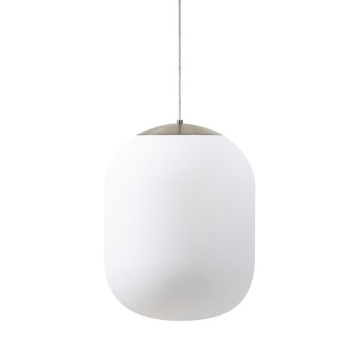 Koule - OS TAN62898 TANIA S2 HP závěsné skleněné svítidlo kartáčovaná nerez / bílá IP40 4000 K 59W LED - OSMONT - foto 1