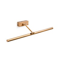 Nad obrazy/zrcadla - FARO 61085 MAGRITTE 600 svítidlo nad obrazy, starozlatá, 12W - FARO