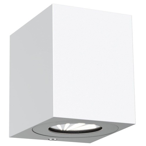 Nástěnná - NOR 49711001 Venkovní nástěnné svítidlo Canto Kubi 2 2x6W LED bílá čirá - NORDLUX - foto 1