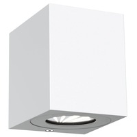 Nástěnná - NOR 49711001 Venkovní nástěnné svítidlo Canto Kubi 2 2x6W LED bílá čirá - NORDLUX