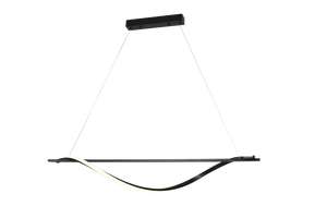 LED přívěšek - Závěsná LED lampa 17W Sand Black