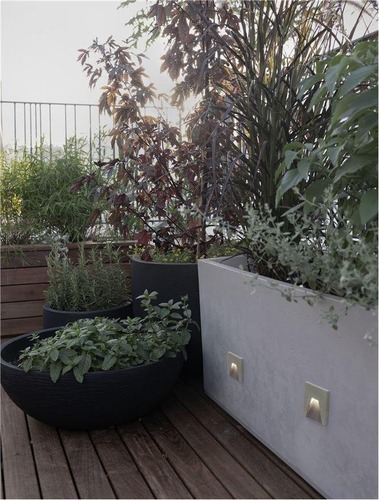 Zapuštěná - NV 9117080 Venkovní zapuštěné svítidlo do zdi FINLO šedý beton IP65 bez světelného zdroje - NOVA LUCE - foto 1