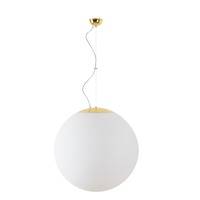 Koule - OS ADR60818 ADRIA L5 závěsné skleněné svítidlo mosaz leštěná / bílá IP40 4000 K 48W LED DALI (původní kód OS 60818) - OSMONT
