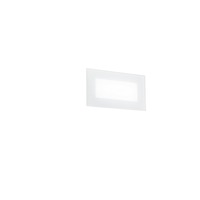 Zapuštěná - FAN INC-SLAB-506 Zápustné svítidlo do zdi SLAB, bílá, 18 x 4.5 x 8 cm, IP65, LED 5W, CCT - FANEUROPE
