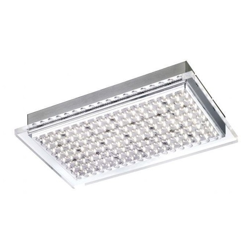 Hranatá - PN 6130-55 FUTURA LED stropní svítidlo, ocel, hranaté, chrom, akryl 3000K - PAUL NEUHAUS - foto 1