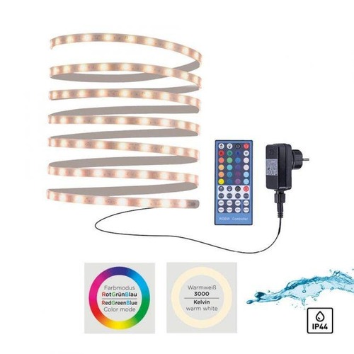 Dekorativní - LD 18950-70 TEANIA LED pásky vícebarevné 5 m s dálkovým ovladačem stmívatelné RGB RGB/3000K - JUST LIGHT - foto 1