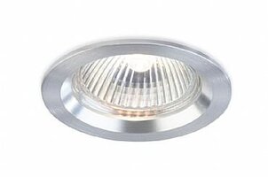 Kruhová - BPM 3018LED2.D40.3K Vestavné svítidlo Aluminio Plata, kartáč.hliník 7W 500lm 3000K 230V - BPM