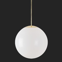 Nouzové osvětlení - OS ISI72651 ISIS P4 PM HP závěsné plastové svítidlo mosaz leštěná / bílá IP40 4000 K 58W LED nouzové kombinované 3 h (původní kód OS 72651) - OSMONT