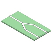 Al profily k zapuštění - SLC PE1204 Profil pro pásky DL 1-2 track Y modul sádrokarton - TLG