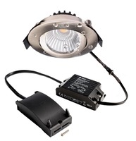Kruhová - IMPR 565392 Deko-Light stropní vestavné svítidlo, Dione IP, 8,5 W, DIM, 2700 K, 220-240V 750 lm nikl