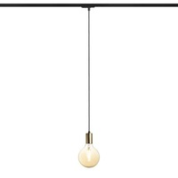 Svítidla - RED R13978 ARAQ pro jednookr. lištu závěsná česaná mosaz/černá 230V E27 42W - RED - DESIGN RENDL