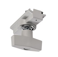 Lišty a příslušenství IVELA - IMPR 710055 Deko-Light kolejnicový systém 3-fázový 230V D Line montážní adaptér pro další komponenty max. 10kg šedá RAL 7040 66,5